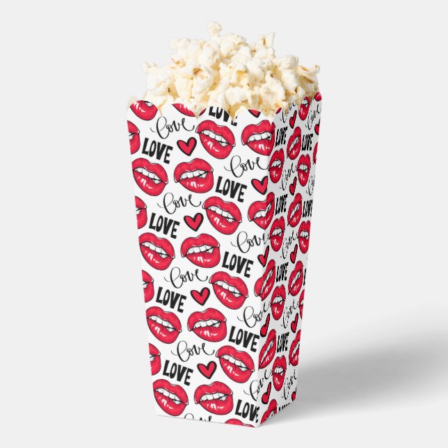 Caja Para Regalos Amar los labios rojos (apareció)