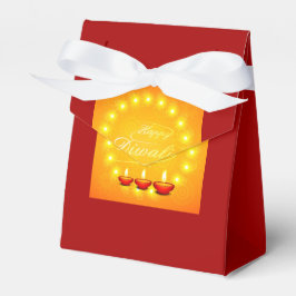 Caja Para Regalos Amarillo Diwali Feliz