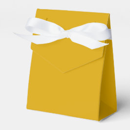 Caja Para Regalos Amarillo Mostaza