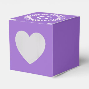Caja Para Regalos Amethyst What Greek Key Rnd Frame First Monograma