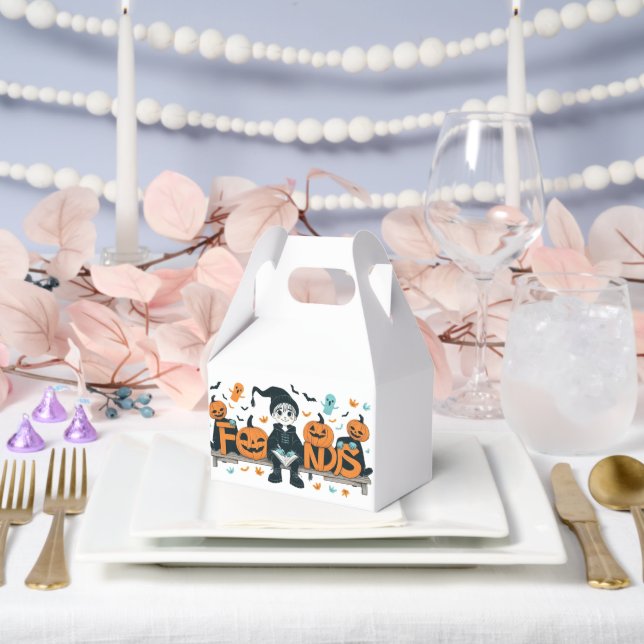 Caja Para Regalos amigos de halloween (Boda)