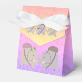 Caja Para Regalos amigos elefantes