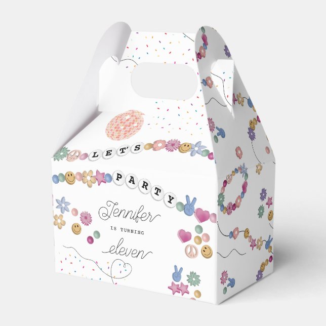 Caja Para Regalos Amistad Pulsera Chica Joyería Fiesta de Cumpleaños (Front Side)