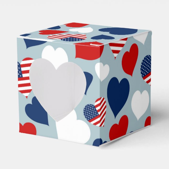 Caja Para Regalos Amor americano (Anverso)