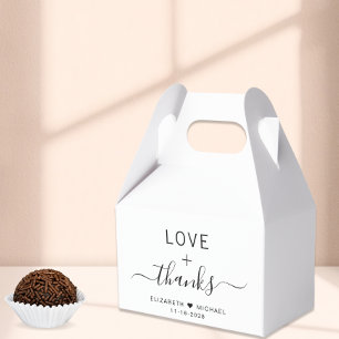 Caja Para Regalos Amor Chic Y Gracias Boda