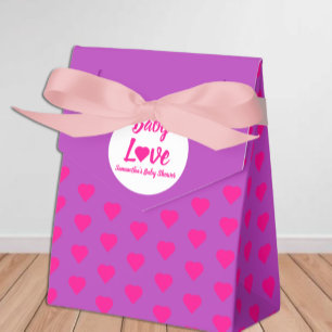 Caja Para Regalos Amor de bebé Corazón Baby Shower