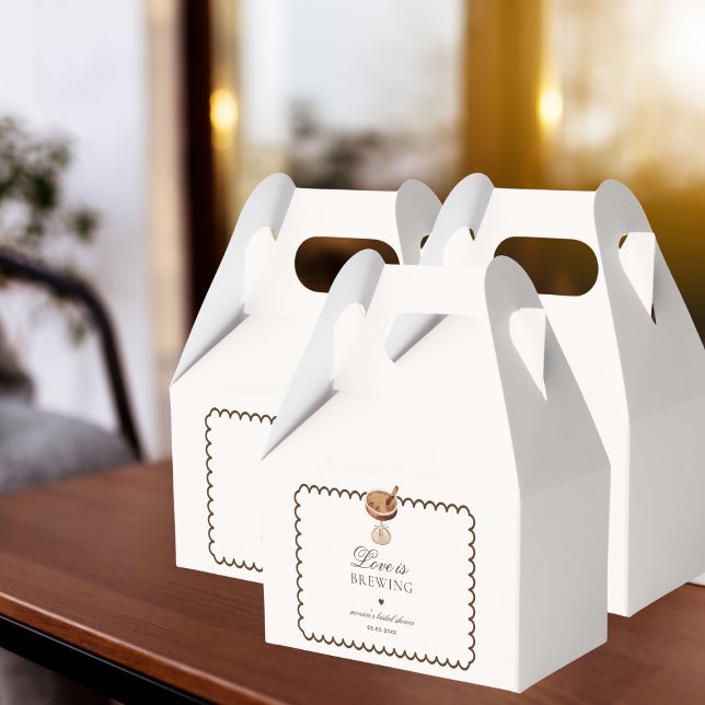 Caja Para Regalos Amor de Espresso Martini La boda está en marcha (Subido por el creador)