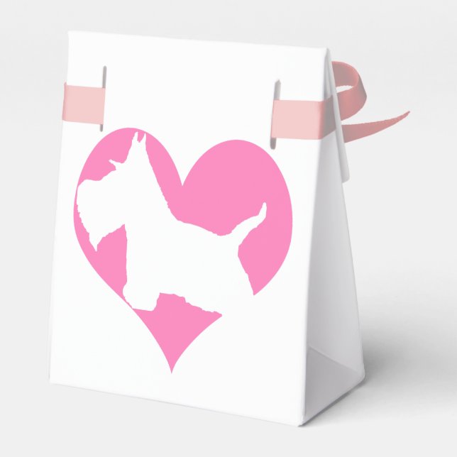 Caja Para Regalos Amor escocés (Reverso)