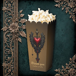 Caja Para Regalos Amor eterno a la sombra de la oscuridad gótica.