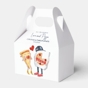 Caja Para Regalos Amor por Pizza Divertido