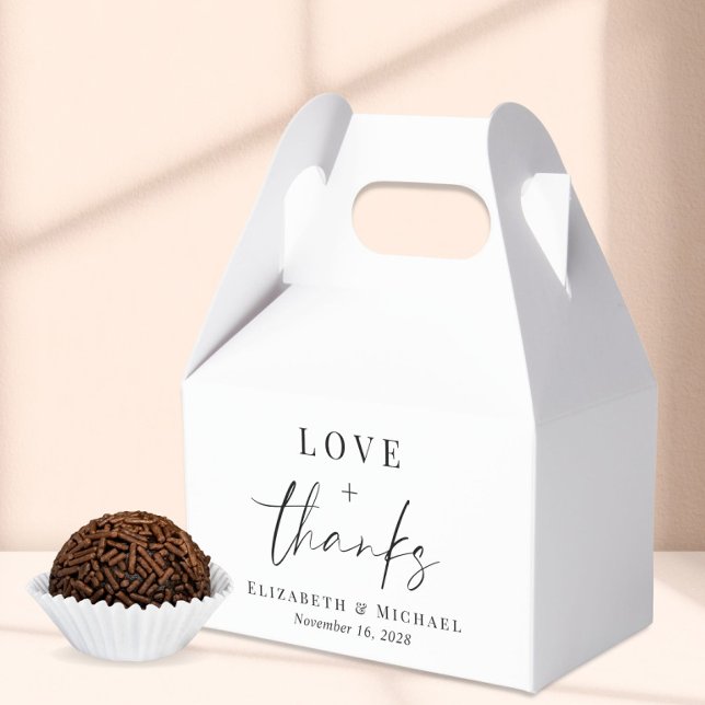 Caja Para Regalos Amor Y Gracias Boda (Subido por el creador)