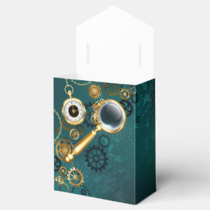 Caja Para Regalos Ampliador en estilo Steampunk