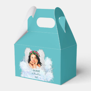 CAJA PARA REGALOS ANGEL EN LAS NUBES 2, CUADRO DE FAVOR DEL PARTIDO,