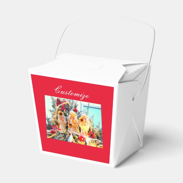 Caja Para Regalos ángeles tropicantes (Front Side)