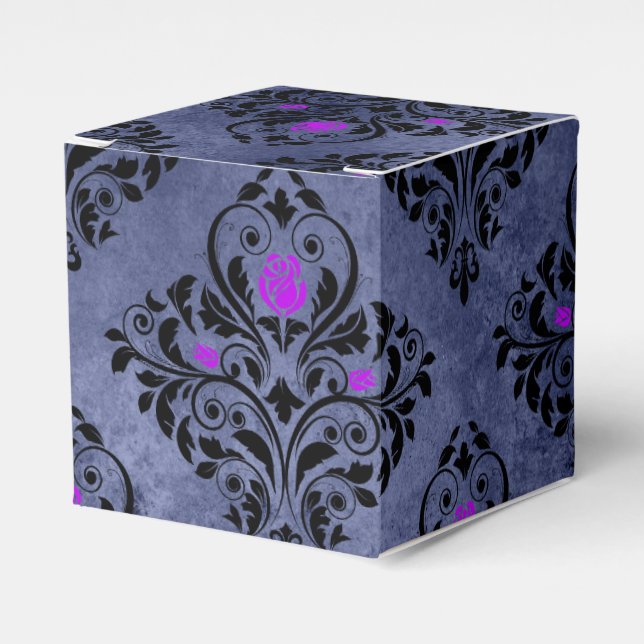 Caja Para Regalos Angustia victoriana antigua (Costado Anverso)