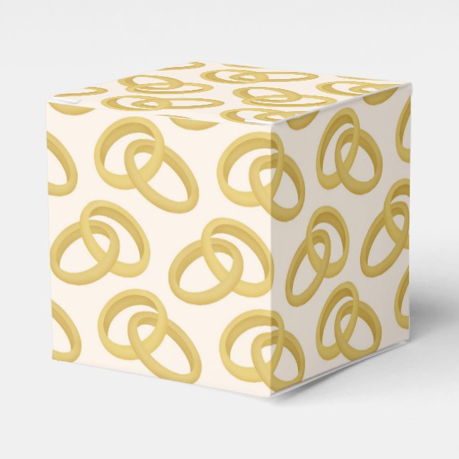 Caja Para Regalos Anillos bodas (Costado Anverso)