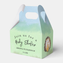 Caja Para Regalos Animales de Woodland Baby Shower