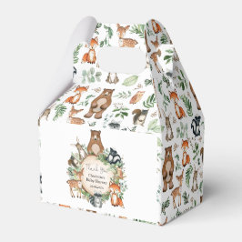 Caja Para Regalos Animales de Woodland singulares Fiestas de un niño