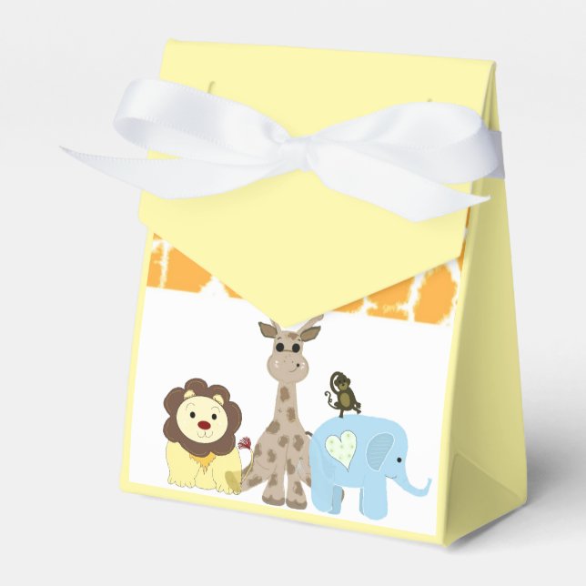 Caja Para Regalos Animales del Zoológico (Front Side)
