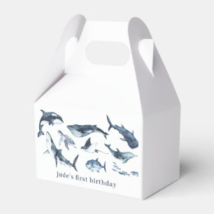 Caja Para Regalos Animales oceánicos
