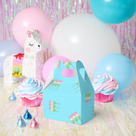 Caja Para Regalos Anime Blue Pastel Dango Favor Box
