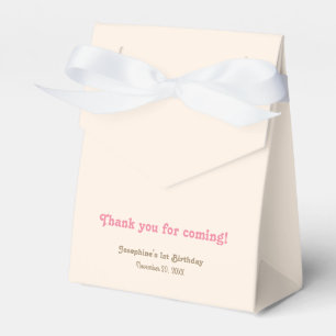 Caja Para Regalos Aniversario de Abeja Rosa Mínimo