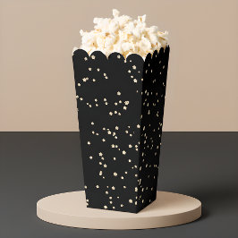Caja Para Regalos Aniversario de Boda Dorado Brillante