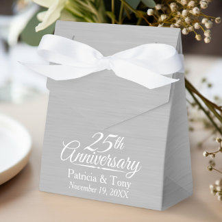 Caja Para Regalos Aniversario de Bodas Personalizado número 25