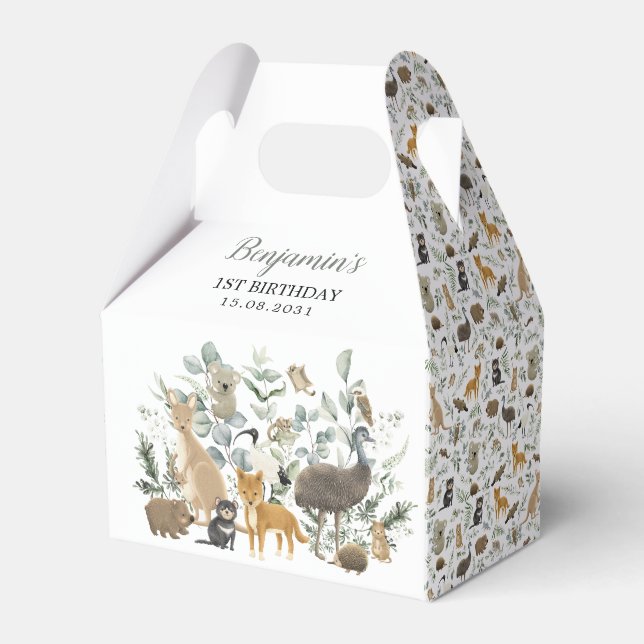 Caja Para Regalos Aniversario de Eucalyptus (Front Side)