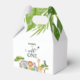 Caja Para Regalos Aniversario de la abundancia de vegetación de la S