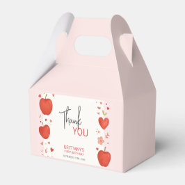 Caja Para Regalos Aniversario de la caída de la manzana de nuestro o