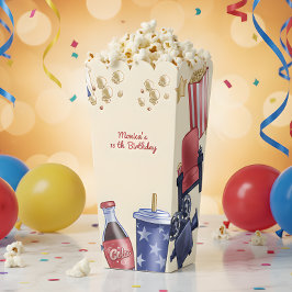 Caja Para Regalos Aniversario de la noche de la película para niños