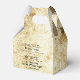 Caja Para Regalos Aniversario del Misterio del Asesinato