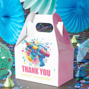 Caja Para Regalos Aniversario del Personalizado de la pistola de agu