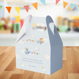 Caja Para Regalos Aniversario del plan acuarela de los animales