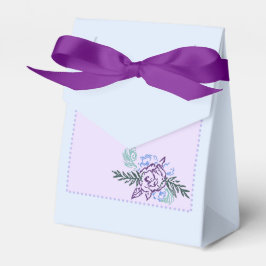 Caja Para Regalos Aniversario del Rosa de Boda Aqua