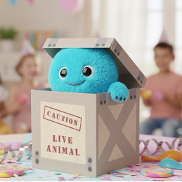 Caja Para Regalos Aniversario del Safari de la Selva Zoológico de Cr