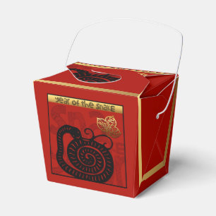 Caja Para Regalos Año chino de la serpiente dulce 2025 Cumpleaños Zo