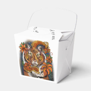 Caja Para Regalos Año chino del zodiaco del tigre