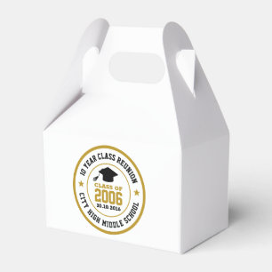 Caja Para Regalos Año de graduación de la Escuela Secundaria de Reun