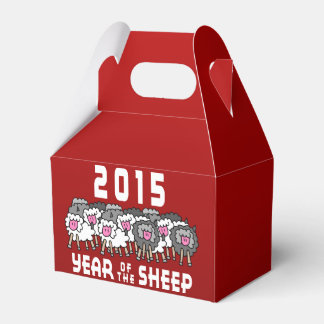 Caja Para Regalos Año de la oveja Ram Goat