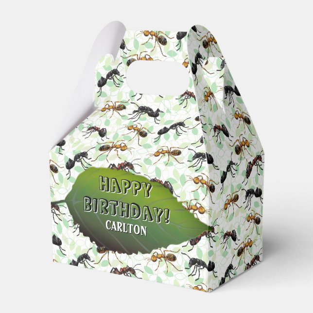 Caja Para Regalos Ant Insect Bugs Creaturas desgarradoras y cobardes (Front Side)