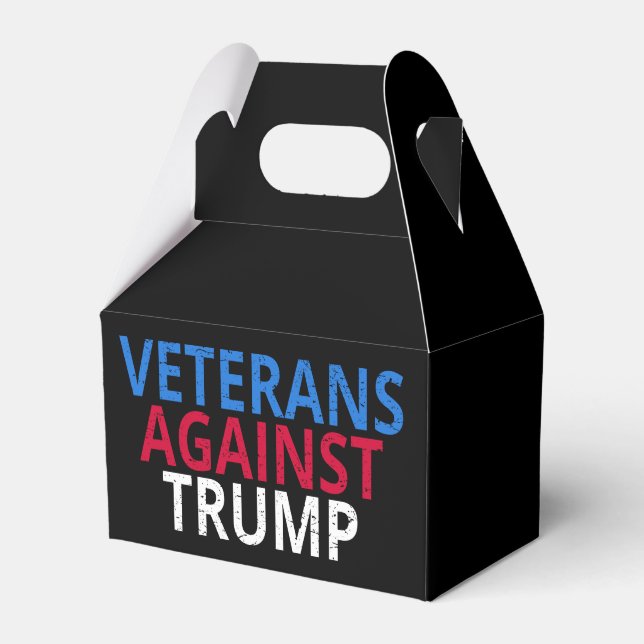 Caja Para Regalos AntiTrump - Veteranos contra Trump (Front Side)