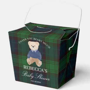 Caja Para Regalos Apenas podemos esperar clásico de cuadros baby sho