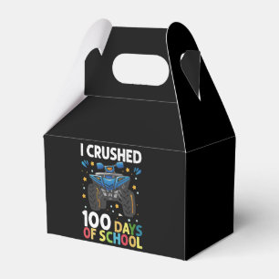 Caja Para Regalos Aplasté 100 días de monstruos escolares