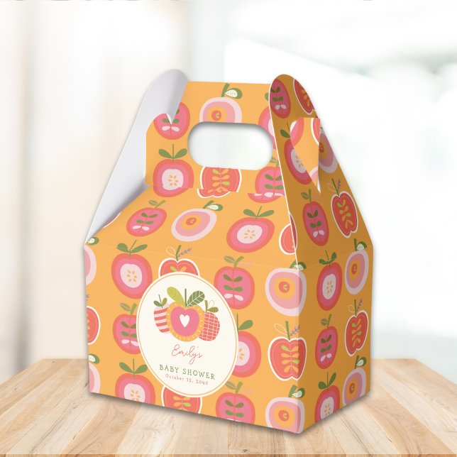 Caja Para Regalos Apple de nuestro ojo cayó Baby Shower Green (Subido por el creador)