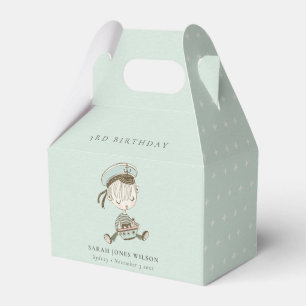 Caja Para Regalos Aqua Boys Pequeño marinero Náutico Cualquier Edad