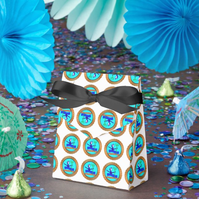 Caja Para Regalos Aquarius personalizado el portador de agua Horosco (Fiesta)