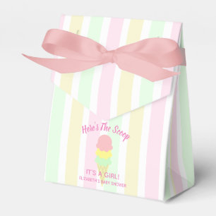 Caja Para Regalos Aquí está el Baby Shower de verano de Scoop Ice Cr