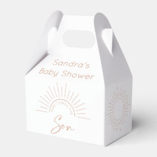 Caja Para Regalos Aquí Viene El Baby Shower De Son Boho